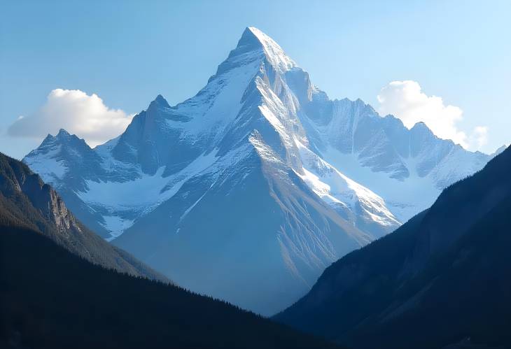 Majestic Mountains Touching the Sky